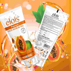 Elois Papaya Face Scrub Gel - Exfoliation and Brightening (Buy 1 Get 1 Free)