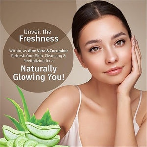 Elois Aloe Vera & Cucumber Cleansing Gel 100 gm for face – Reduces Dark Spots of Hydrate Skin