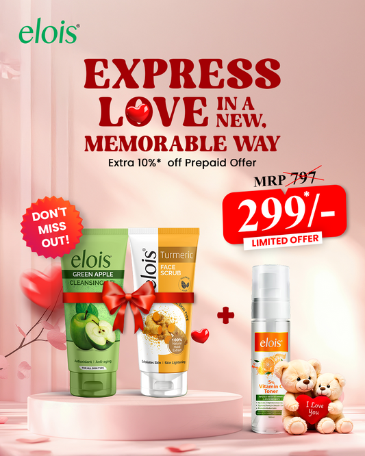 Cleansing Gel + Vitamin C Toner + Scrub