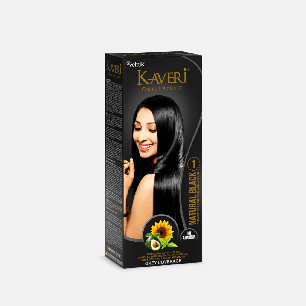 Kaveri Creme Hair Color - a Easy Way To Color Hair (Pack of 2)