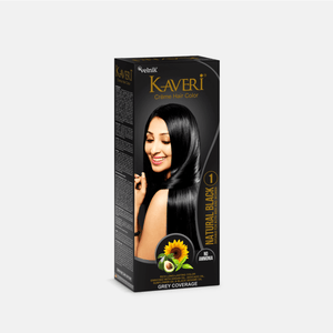 Kaveri Creme Hair Color - Long-Lasting Hair Color (Pack of 3)