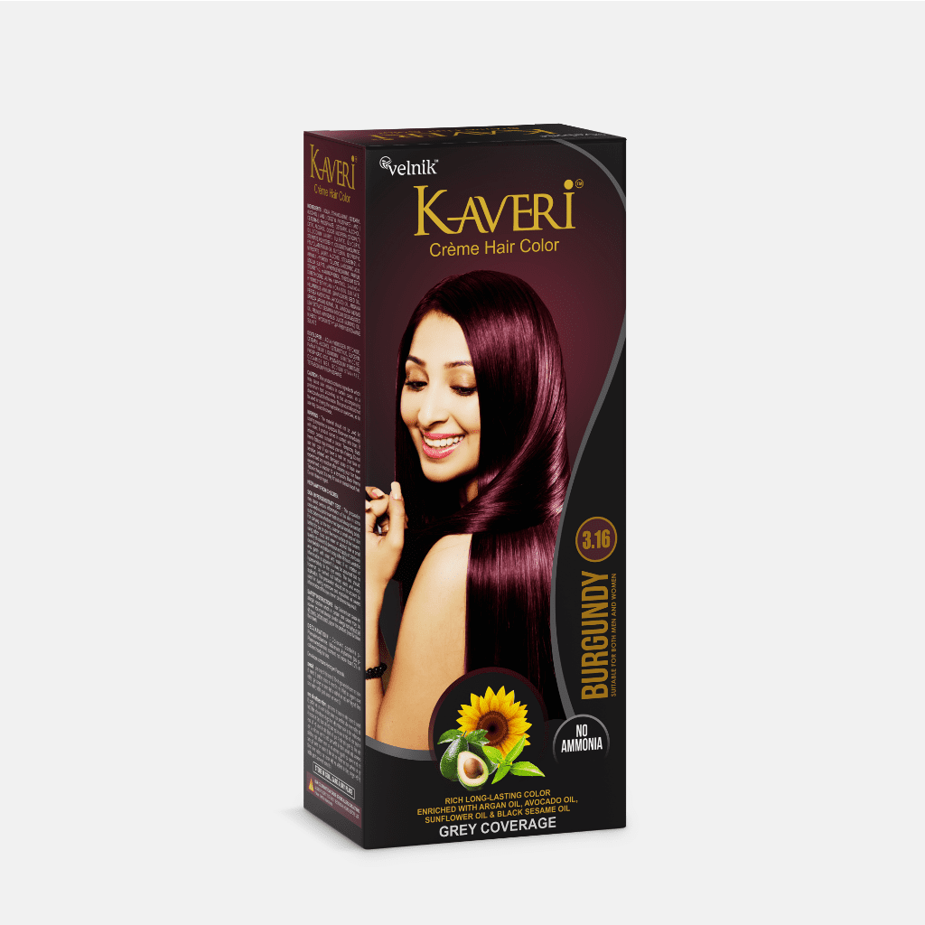 Kaveri Creme Hair Color - a Easy Way To Color Hair (Pack of 2)