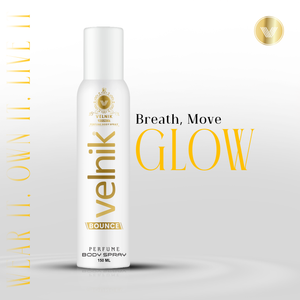 Bounce Perfume Body Spray No Gas Deodorant for Men, Long-Lasting, Freshness, 0% Alcohol | Dermatologically Approved Formula 150 ml