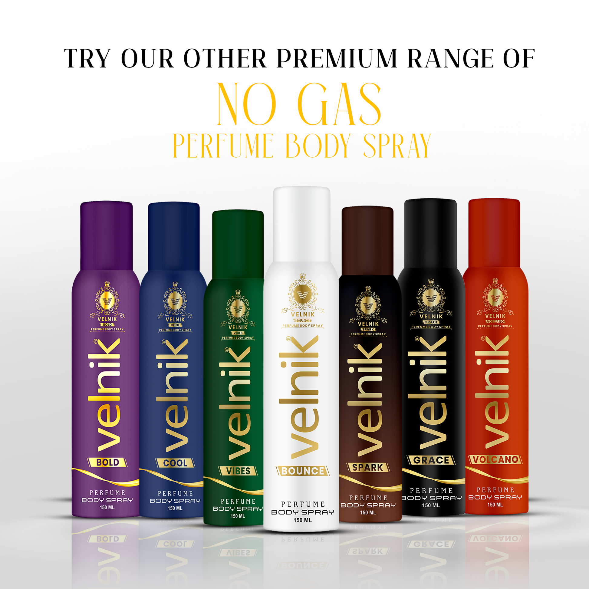 Bounce Perfume Body Spray No Gas Deodorant for Men, Long-Lasting, Freshness, 0% Alcohol | Dermatologically Approved Formula 150 ml