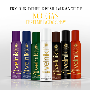 Bounce Perfume Body Spray No Gas Deodorant for Men, Long-Lasting, Freshness, 0% Alcohol | Dermatologically Approved Formula 150 ml