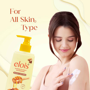 Elois Moisturising Body Lotion Natural & Pure Hydrating &  Refreshing Body Moisturizer Cream Lotion - Intensive Care Moisturiser For Oily & Dry Skin