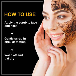 Elois Deep Cleansing Charcoal Face Scrub (Buy 1 Get 1 Free)