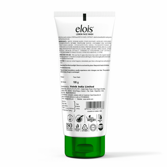 Elois Lemon Face Wash for Radiant Skin (Buy 1 Get 1 Free)