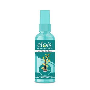 Elois Professional Anti Frizz Hair Serum with Keratin - Smooth & Shine Hair Serum for Men & Women - Frizz Control & Damage Repair - Ideal for Dry, Color-Treated Hair