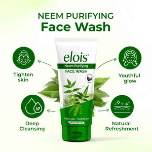 Elois Neem Purifying Face Wash for Clear Skin  (Buy 1 Get 1 Free)