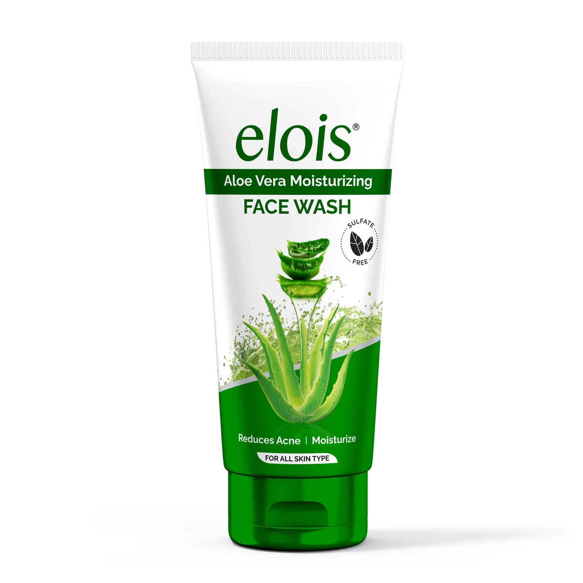 Elois Aloe Vera Moisturizing Face Wash (Buy 1 Get 1 Free)