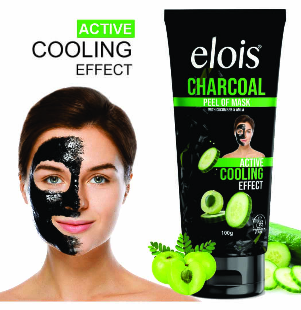 Elois Charcoal Peel of Mask With Cucumber & Amla! (Buy 1 Get 1 Free)