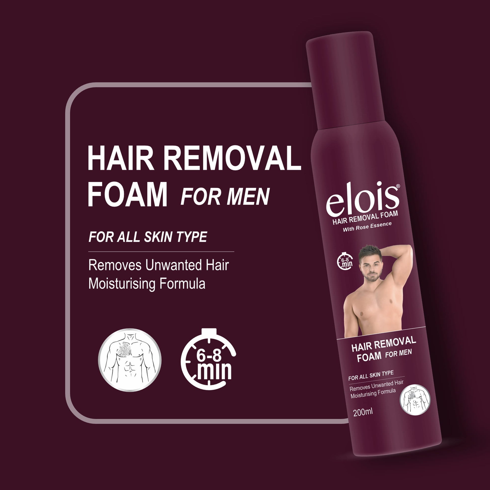 Elois Men Hair Removal Spray All Variants