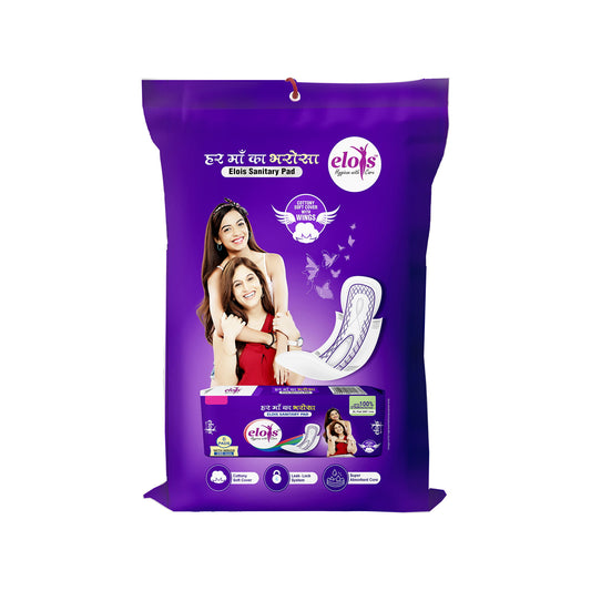 Experience Comfort and Confidence with Elois Sanitary Pads - Pack of 4