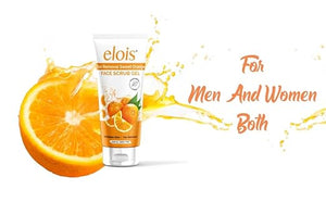 Elois Tan Removal Brightening & Revitalizing Face Scrub Gel with Vitamin C Suitable for All Skin Types | 100g