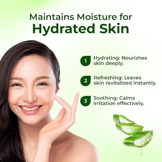 Elois Aloe Vera Moisturizing Face Wash for Smooth Hydrated Skin | 100g