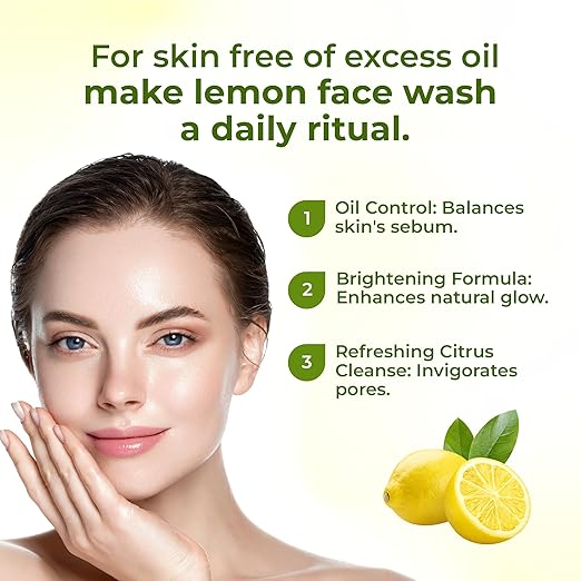 Elois Lemon Facewash -100g Vitamin C Enriched For All Skin Type, Paraben Free