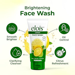Elois Lemon Facewash -100g Vitamin C Enriched For All Skin Type, Paraben Free