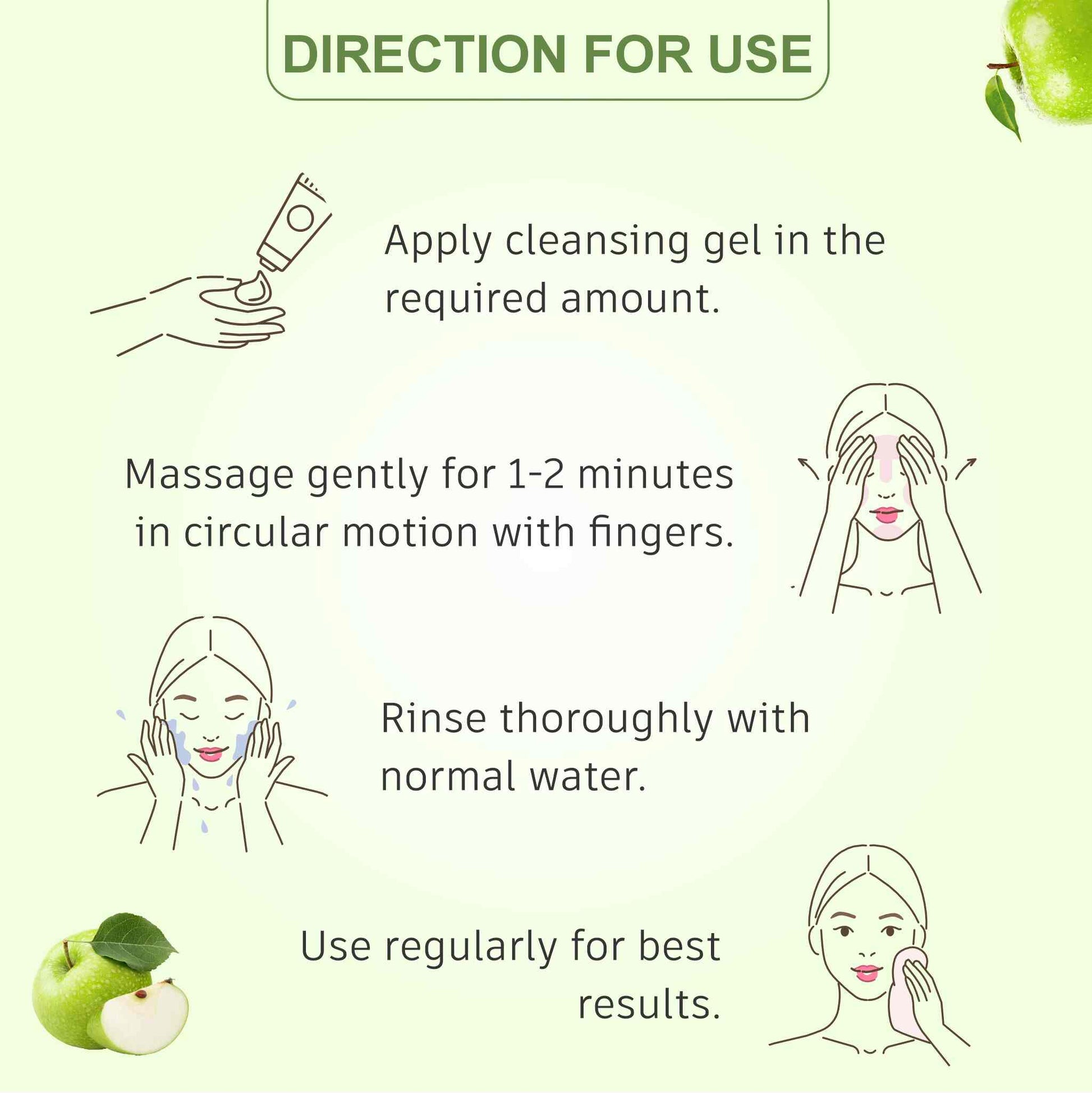 Elois Green Apple Cleansing Gel (Buy 1 Get 1 Free)