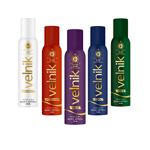 Perfume Body Spray (Cool + Bold + Volcano + Vibe + Bounce)