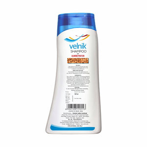 Velnik Natural Shine Hair Shampoo with Goodness of Almond Prevent Hair Breakage For Silky Smoothing and Dry Hair - pack of 3 (88ml)