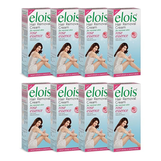Elois Hair Removal Cream for Women & Girls | Hair Remover Cream for Bikini Area & Private Parts | Silky Soft Skin with Rose Essence | For Legs, Underarms & Arms – 25g