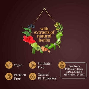 Kaveri Ayurvedic Hair Oil for Hair Regrowth, Hair Fall Control & Scalp Nourishment – 100% Herbal Formula with 11 Natural Ingredients.