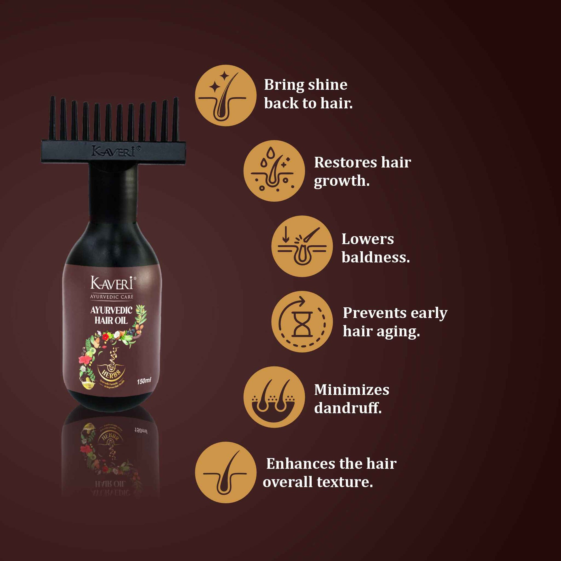 Kaveri Ayurvedic Hair Oil