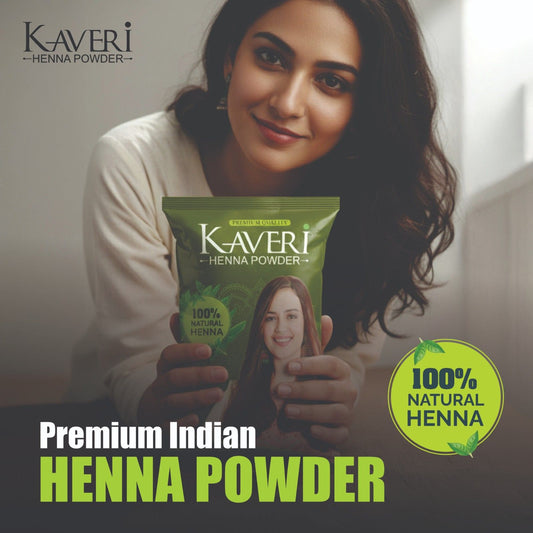 Kaveri Mehendi Powder - 100% Pure Organic Henna Powder