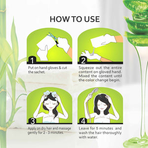 Kaveri Hair Color Shampoo - 15ml Black (Pack of 12)