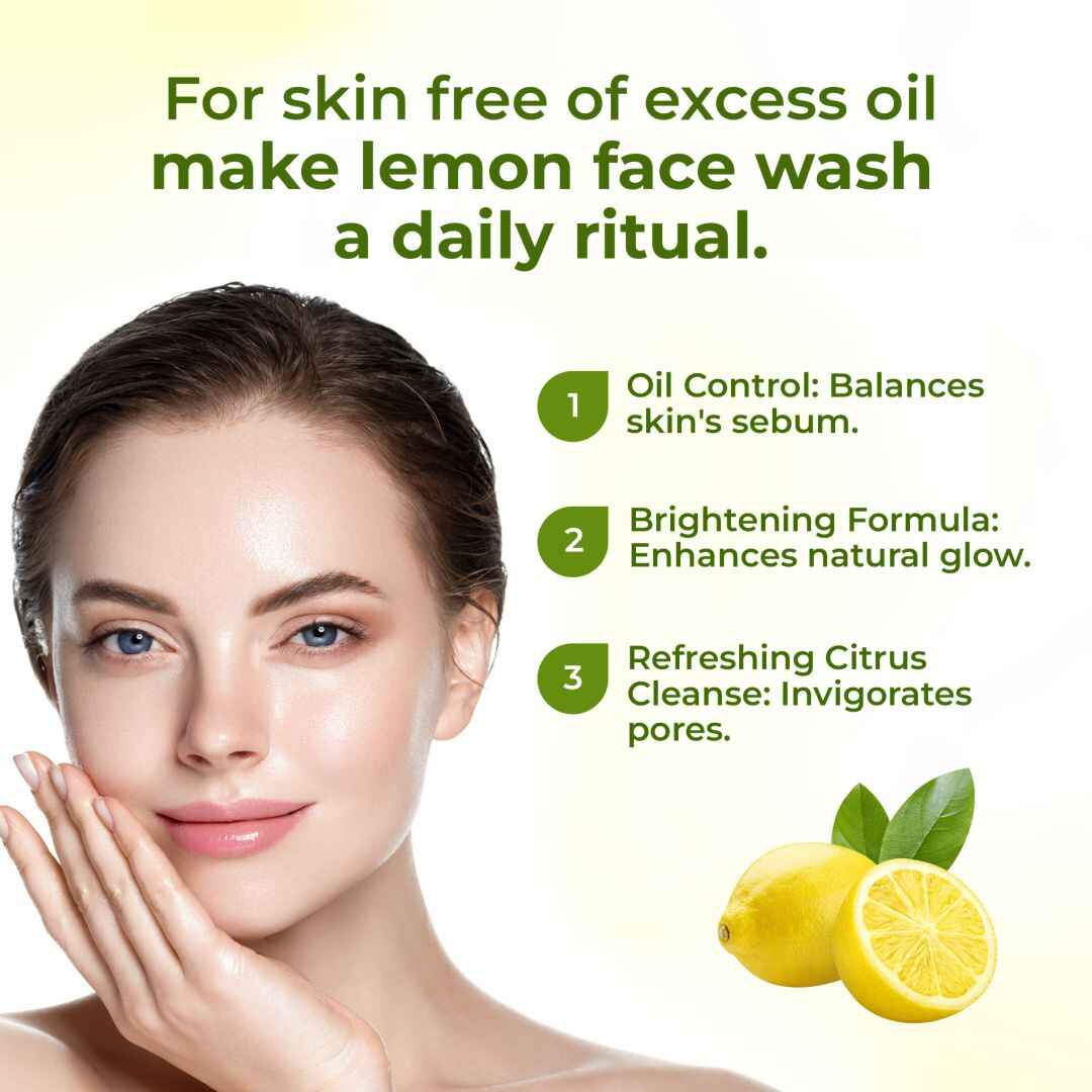 Elois Lemon Face Wash for Radiant Skin (Buy 1 Get 1 Free)