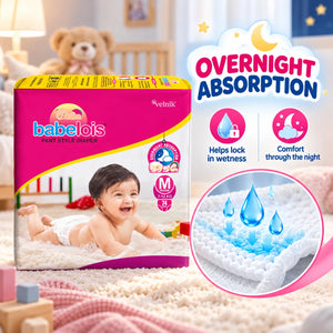 Babelois Baby Diaper Deal – 2 Large Pant Style Diaper Packs + 1 Small Pack Free