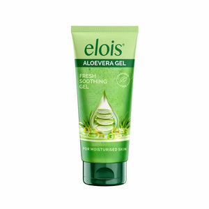 Elois Aloe Vera Gel fresh Soothing Moisturizer for Face, Skin, Hair and Sunburn Relief, Natural Hydrating Gel for All Skin Types, Paraben-Free, Non-Greasy 100ml
