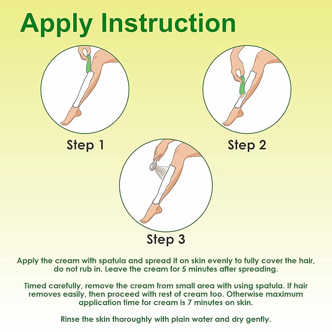 Elois Hair Removal Cream for Women & Girls | Hair Remover Cream for Bikini Area & Private Parts | Silky Soft Skin with Aleo Vera Essence | For Legs, Underarms & Arms - 50g (Pack of 1, 2, 4, 6, 8)