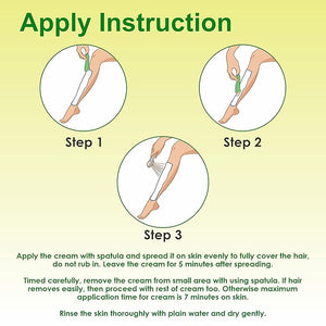 Elois Hair Removal Cream for Women & Girls | Hair Remover Cream for Bikini Area & Private Parts | Silky Soft Skin with Aleo Vera Essence | For Legs, Underarms & Arms - 50g (Pack of 1, 2, 4, 6, 8)