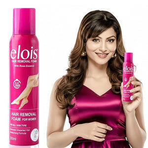 Elois Rose Hair Removal Foam Spray for Women 200ml (Pack of 1 & 2)