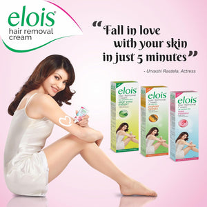 Elois Hair Removal Cream for Women & Girls | Hair Remover Cream for Bikini Area & Private Parts | Silky Soft Skin with Rose Essence | For Legs, Underarms & Arms – 100g (Pack of 2)