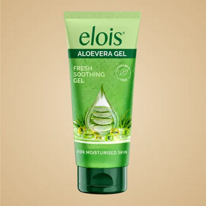 Elois Aloe Vera Gel for Face, Skin & Hair with Vitamin E | 100% Pure Aloe Vera Fresh Soothing Moisturizing Gel, Non-Greasy & Paraben-Free | 100ml