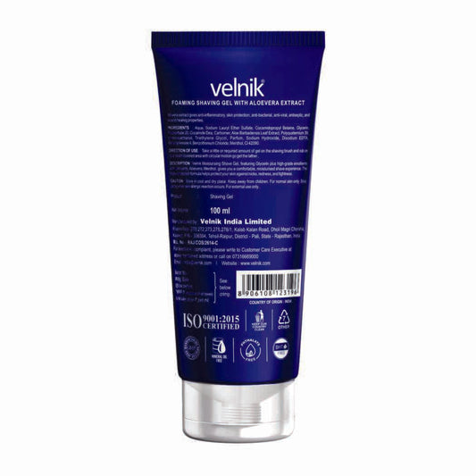 Velnik Shaving Gel – Achieve Smooth, Irritation-Free Shaves (Buy 1 Get 1 Free)