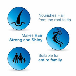 Velnik Anti Dandruff Shampoo for Hair fall control damaged undernourished & hair strengthening with Natural Herb & Almond Protein For All Types of Hair (187 ml)